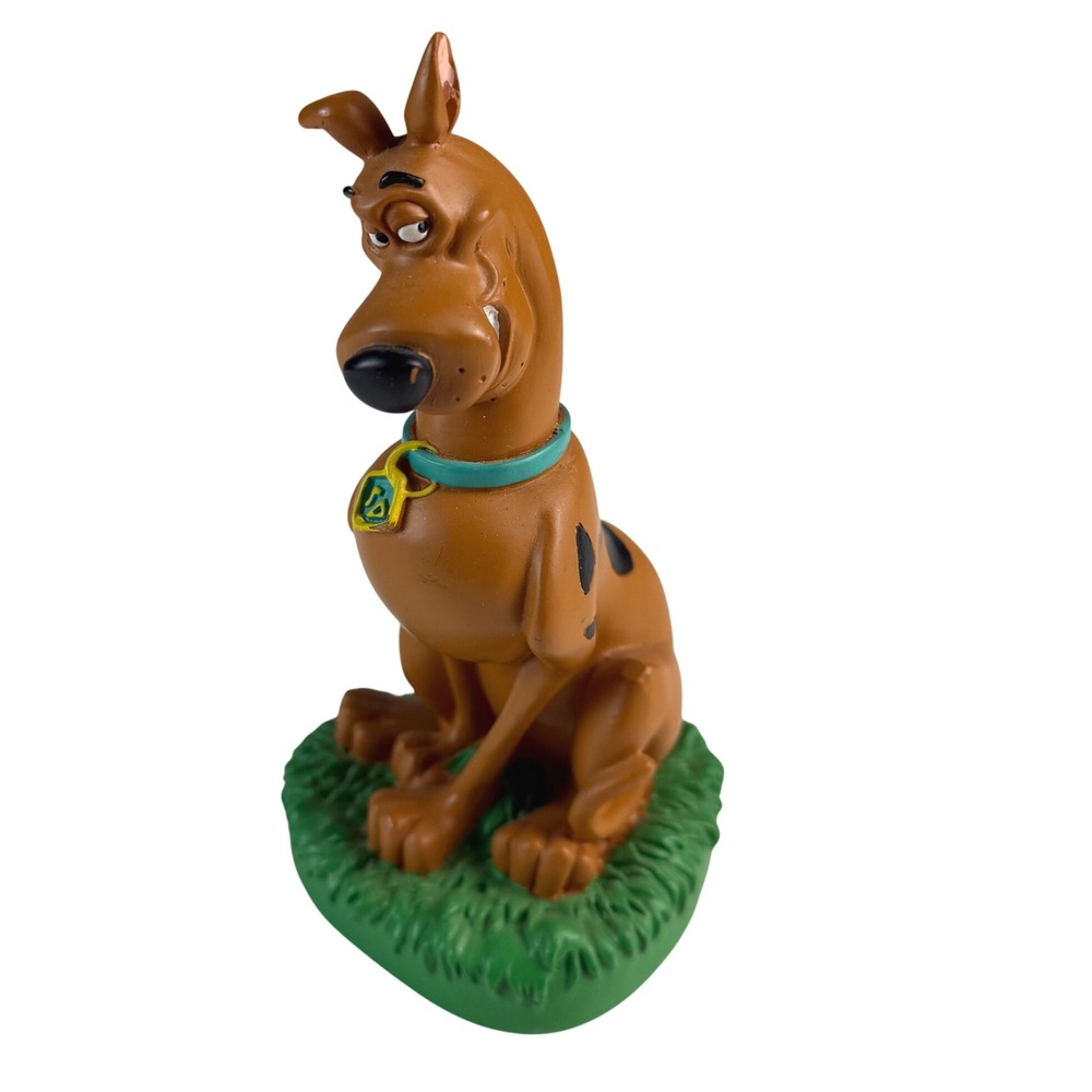 Scooby-Doo PVC Coin Bank Hanna-Barbera Collectible Dog Figure Brown 7.5 Inch